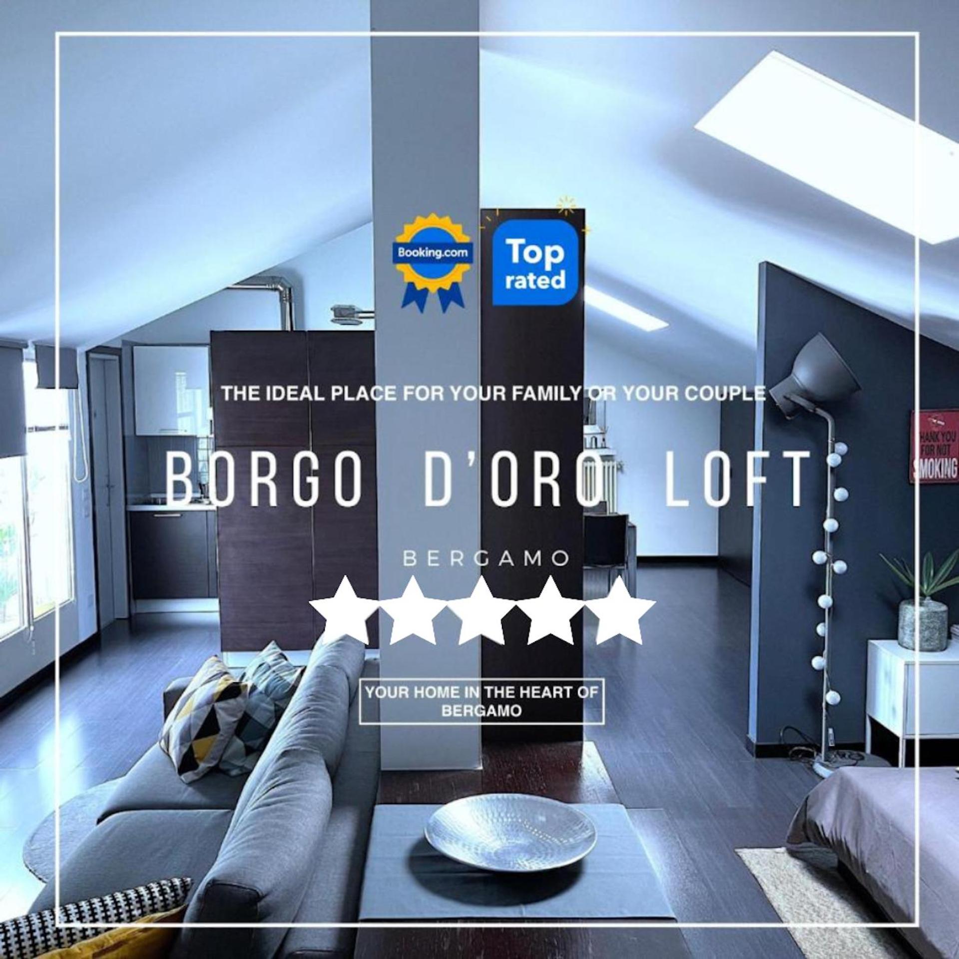 Appartement Borgo D'Oro Loft à Bergame Extérieur photo
