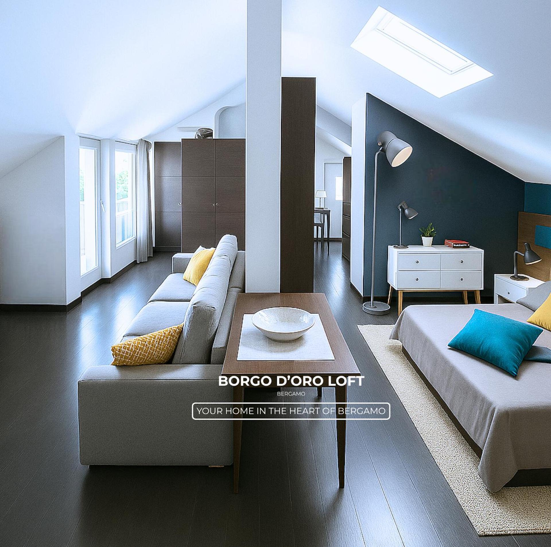 Appartement Borgo D'Oro Loft à Bergame Extérieur photo